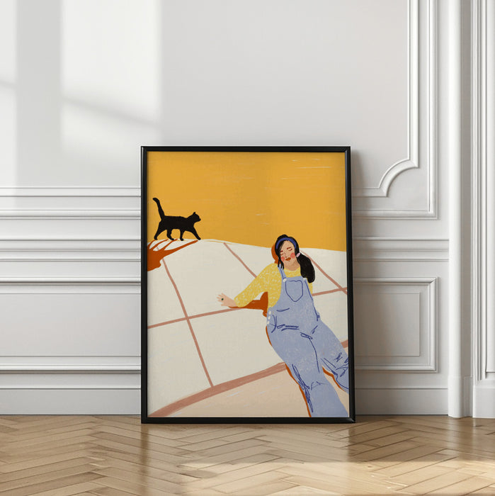 The dreamer Framed Art Modern Wall Decor