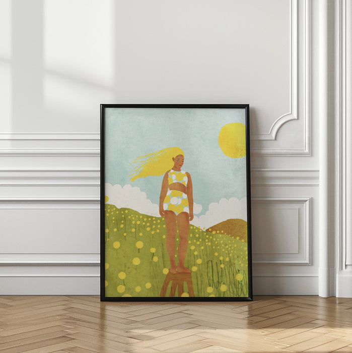 Sunny energy Framed Art Wall Decor