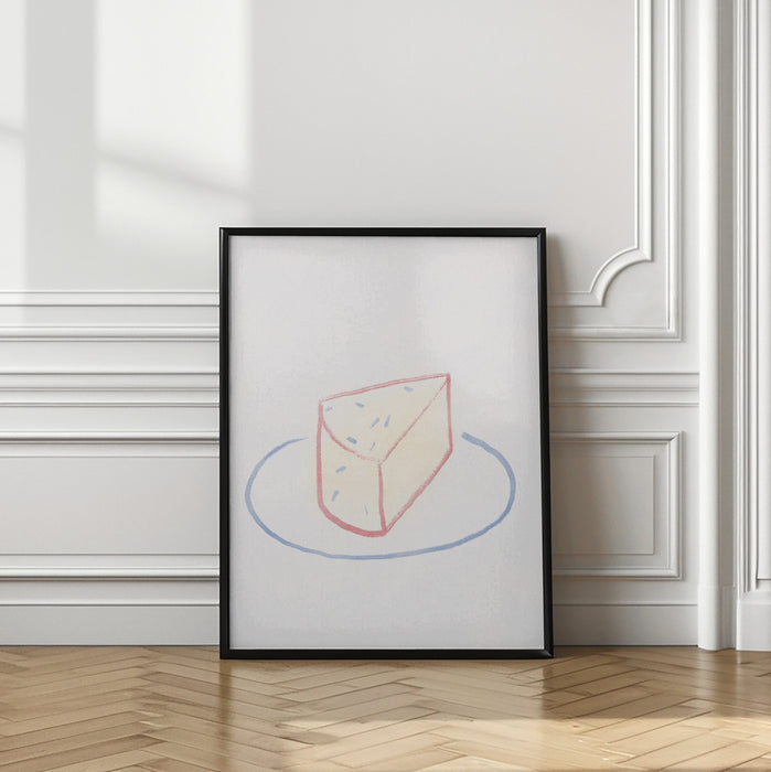 Pastel cake Framed Art Modern Wall Decor