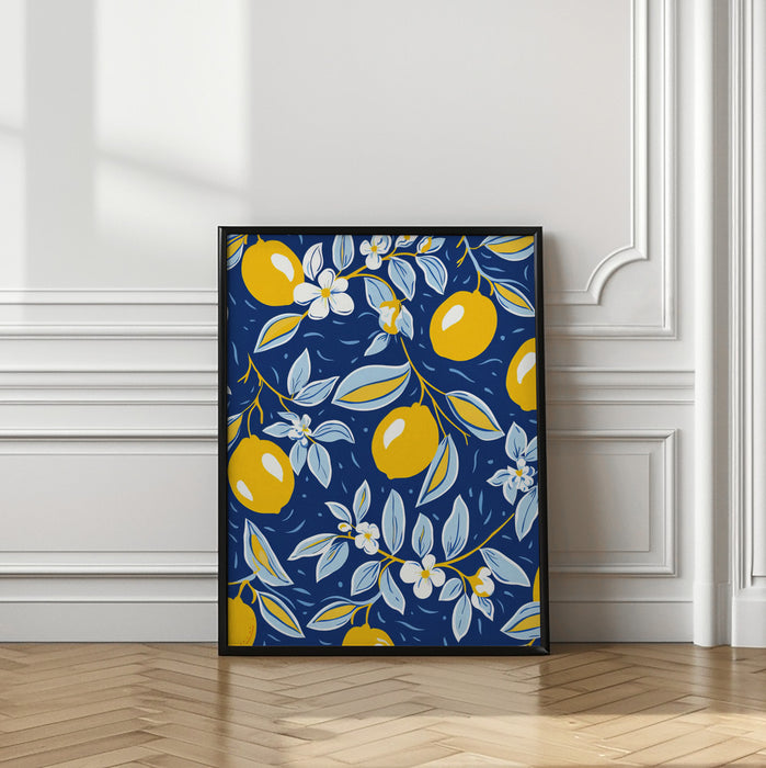 Italien Lemons 2 Framed Art Wall Decor