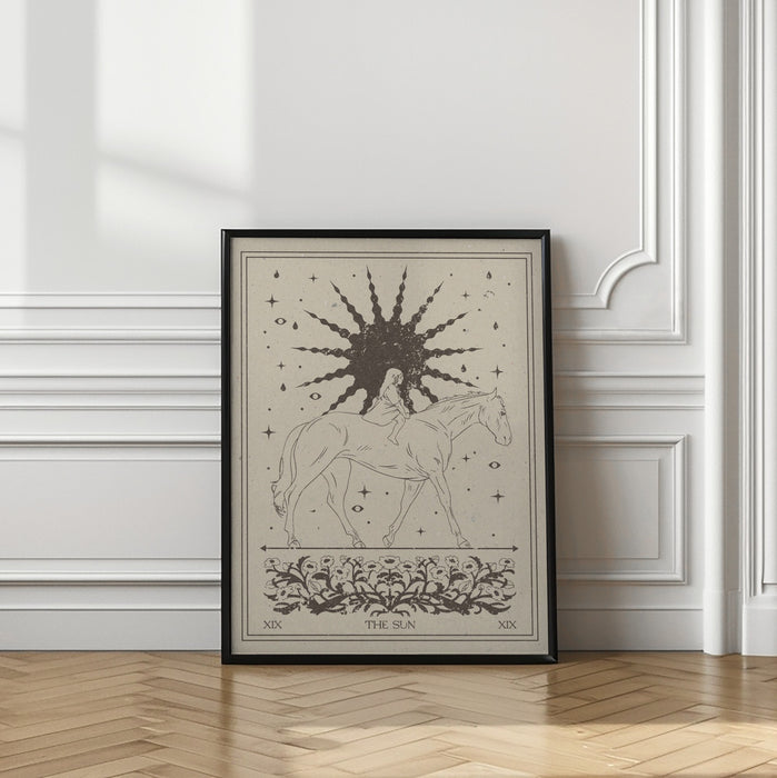 The Sun Framed Art Wall Decor