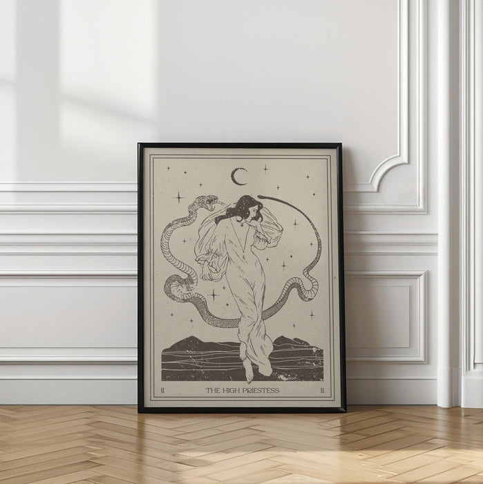 The High Priestess Framed Art Wall Decor