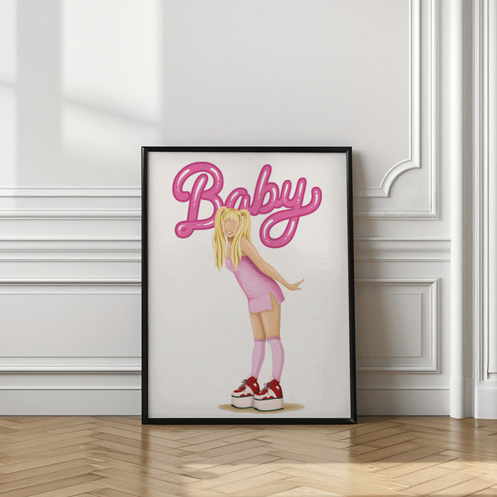 Baby Spice Framed Art Wall Decor