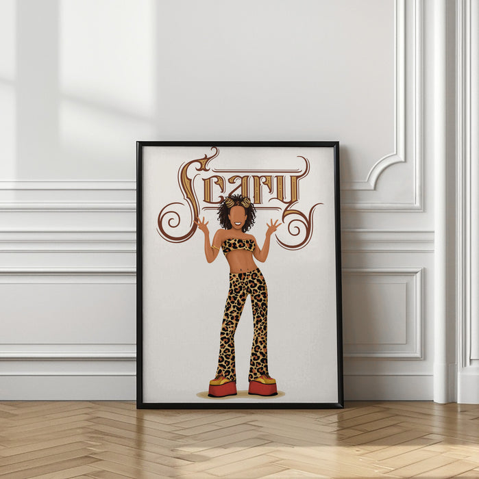 Scary Spice Framed Art Wall Decor