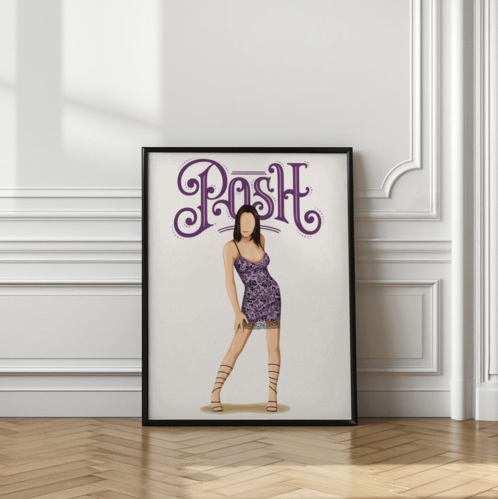 Posh Spice Framed Art Wall Decor