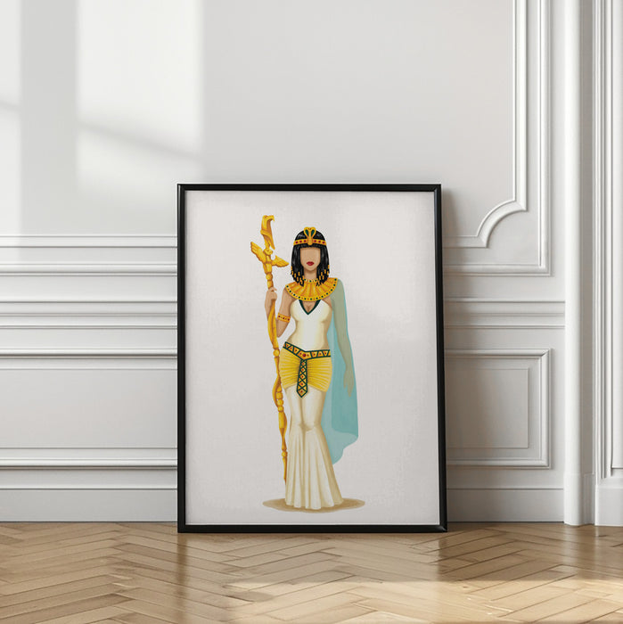 Cleopatra Framed Art Wall Decor