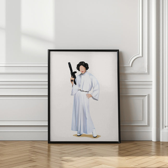 Princess Leia Framed Art Wall Decor