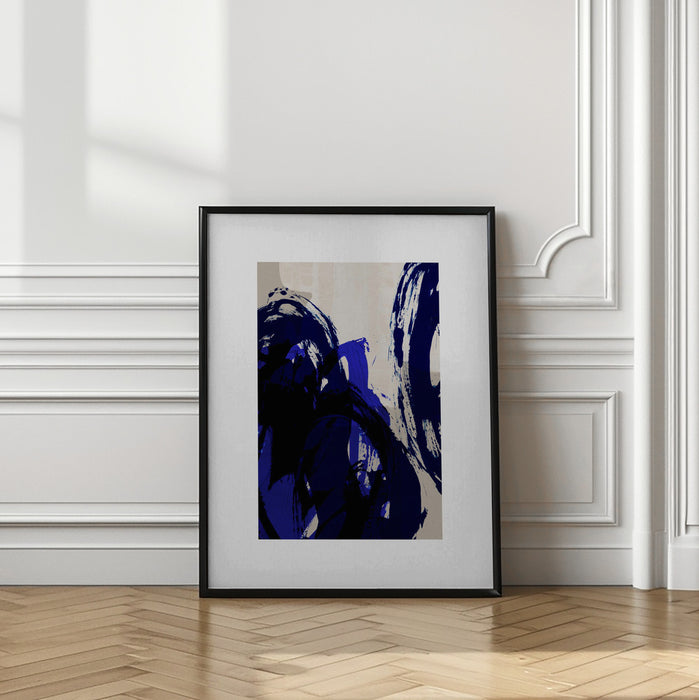 Abstract Brush Strokes 20 Framed Art Modern Wall Decor