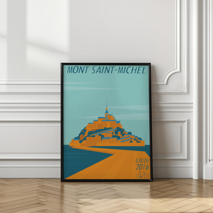 Mont Saint Michel Framed Art Wall Decor