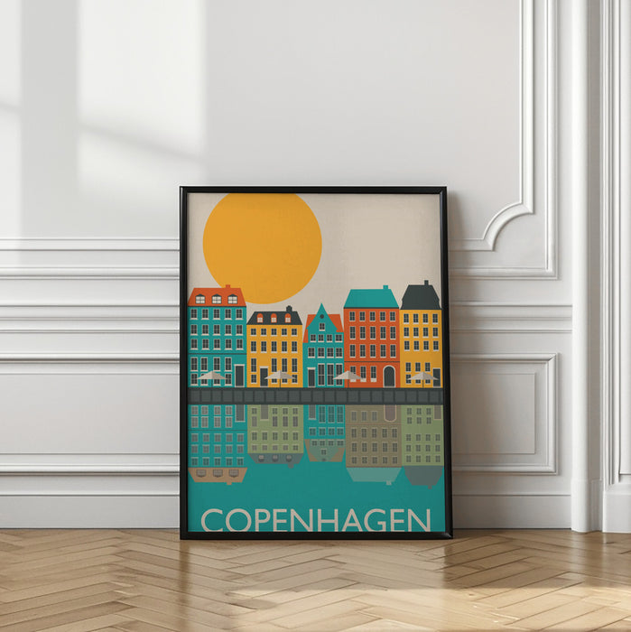 Copenhagen Framed Art Wall Decor