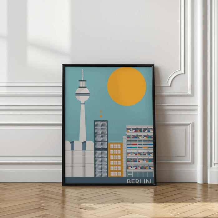 Berlin Framed Art Wall Decor