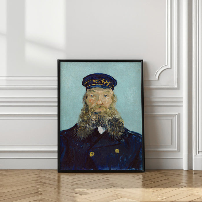 Vincent Van Gogh's Portrait of Postman Roulin (1888) Framed Art Wall Decor