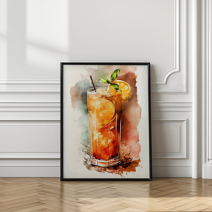 Drinks cocktail Framed Art Wall Decor