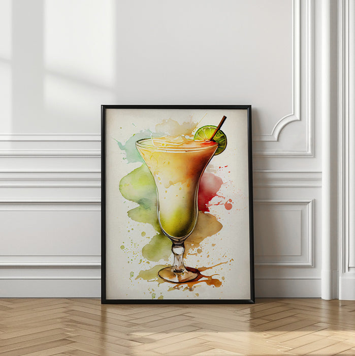 Drinks cocktail Framed Art Wall Decor