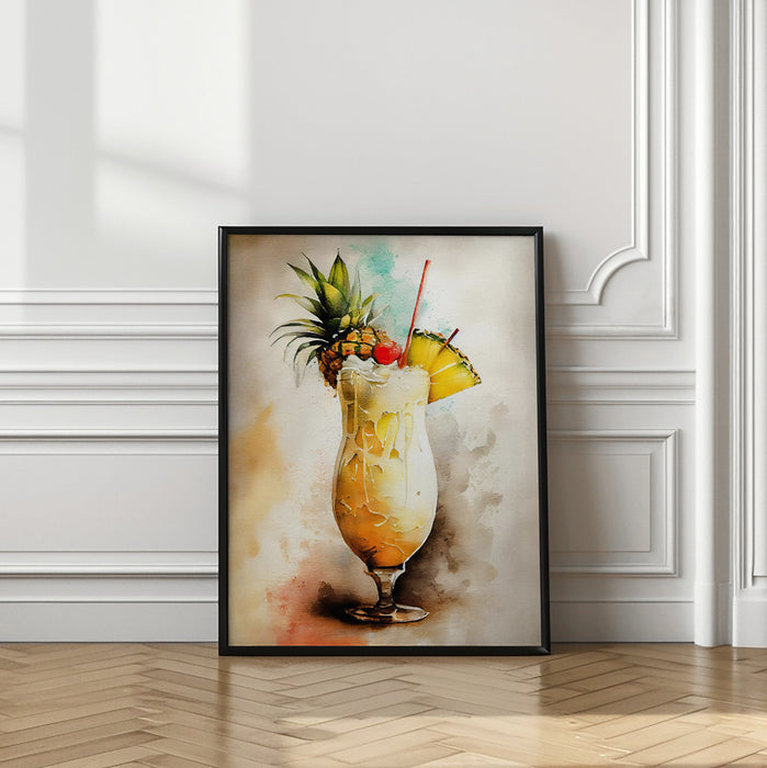 Drinks cocktail Framed Art Modern Wall Decor