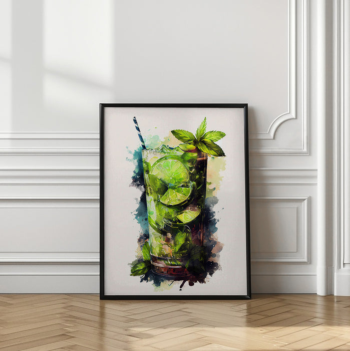 Drinks cocktail Framed Art Modern Wall Decor