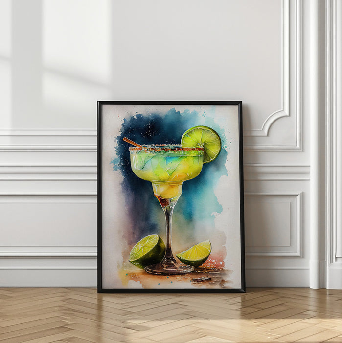 Drinks cocktail Framed Art Modern Wall Decor