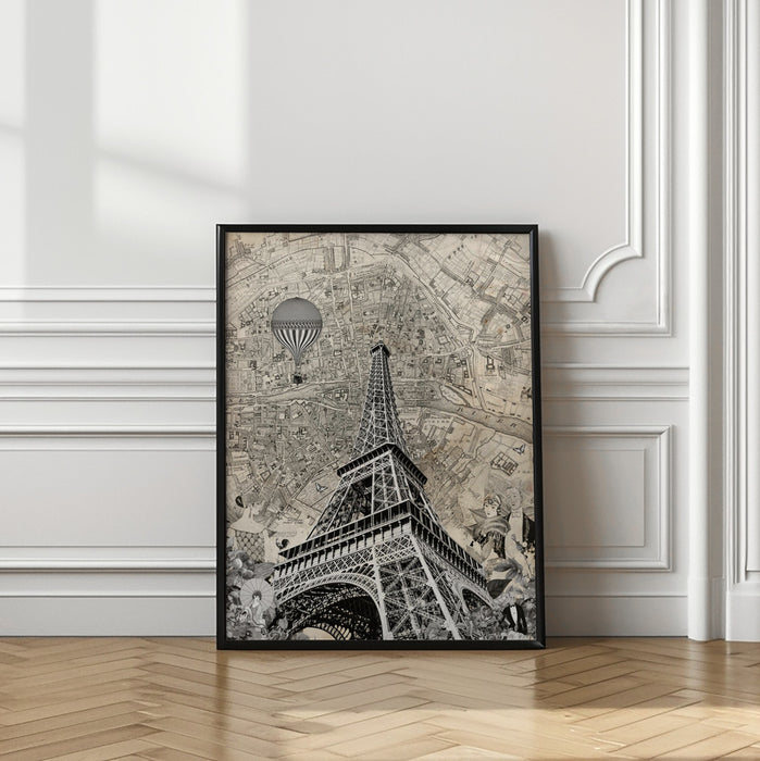 Paris 2 (City Breaks) Framed Art Modern Wall Decor