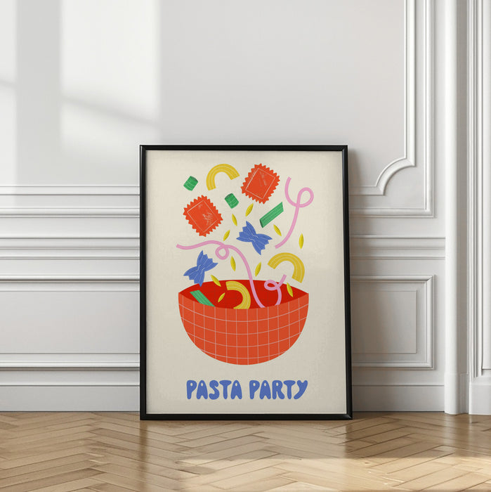 Pasta Party Framed Art Wall Decor