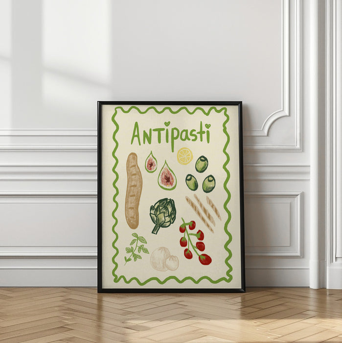 Antipasti Framed Art Modern Wall Decor