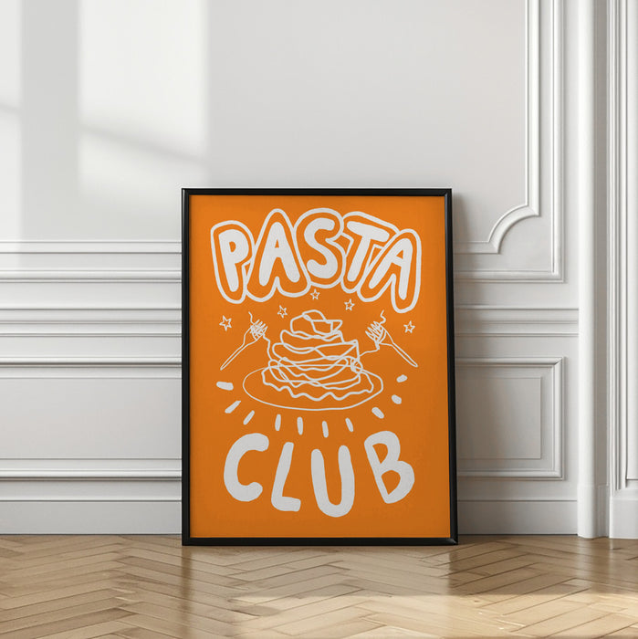 Pasta Club Framed Art Wall Decor