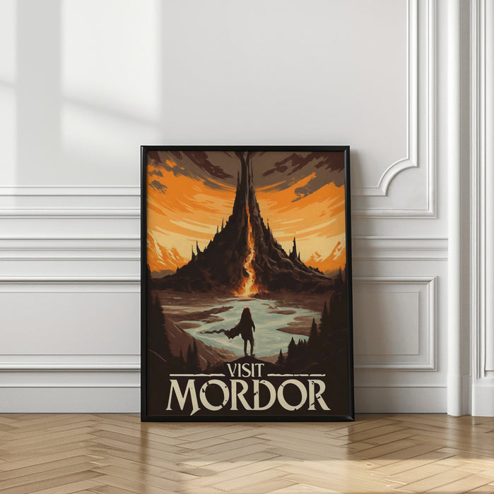 Visit Mordor Framed Art Wall Decor