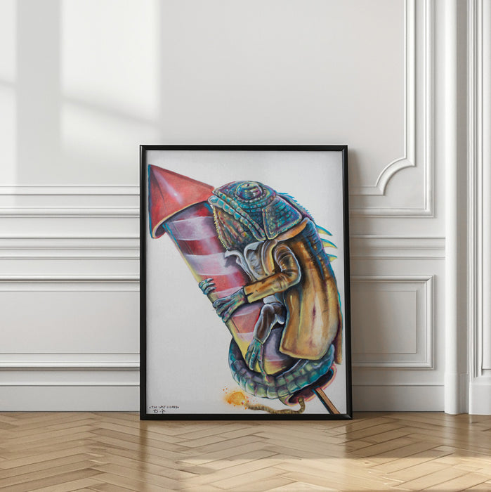 The last lizard Framed Art Wall Decor