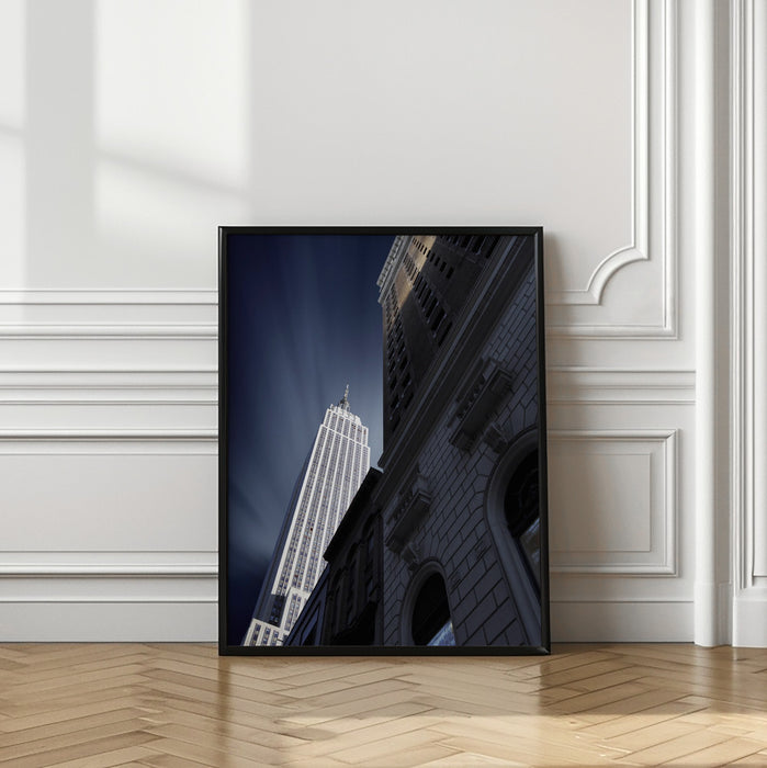 Skyscraper Framed Art Modern Wall Decor