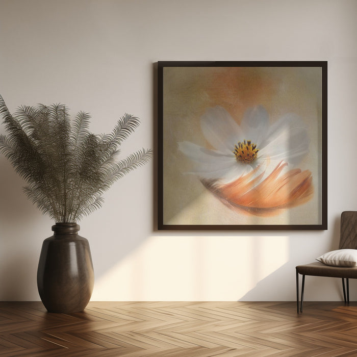 Light as a Feather Square Canvas Art Print