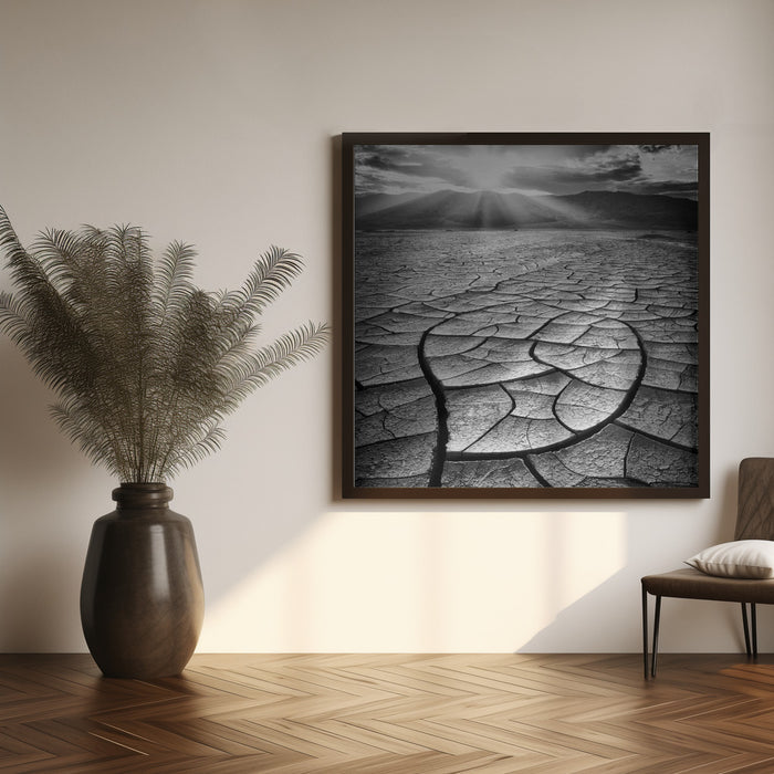 Arid Square Canvas Art Print