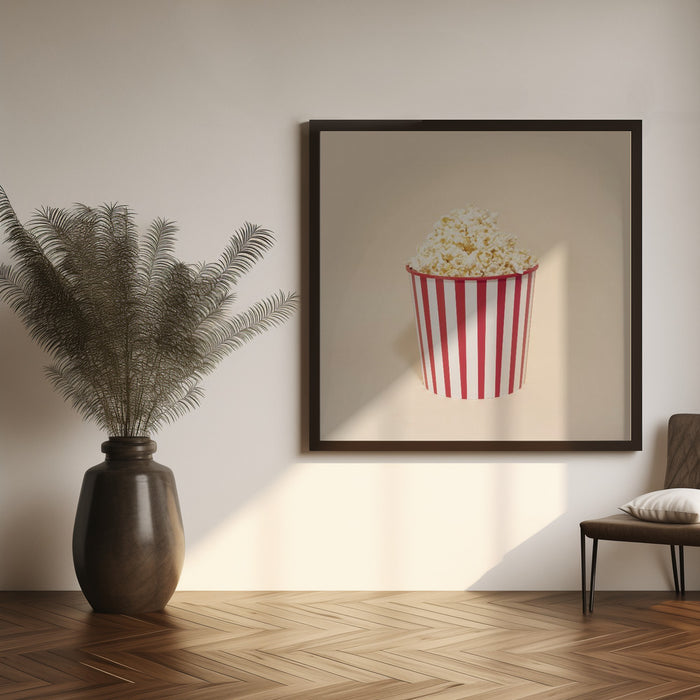 Palomitas.1.q Square Canvas Art