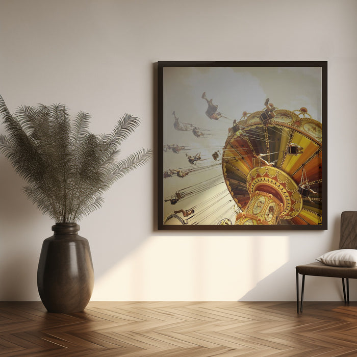 Euphoria Square Canvas Art Print