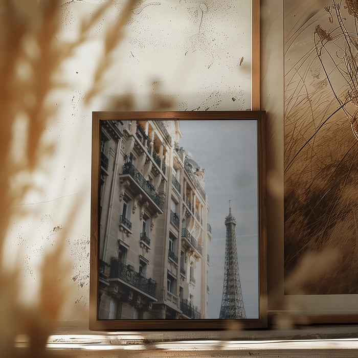 Eiffel Tower - Tour Eiffel Framed Art Modern Wall Decor