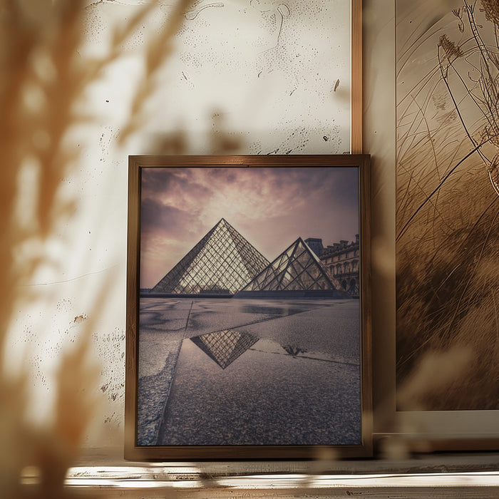 Triangular value Framed Art Wall Decor