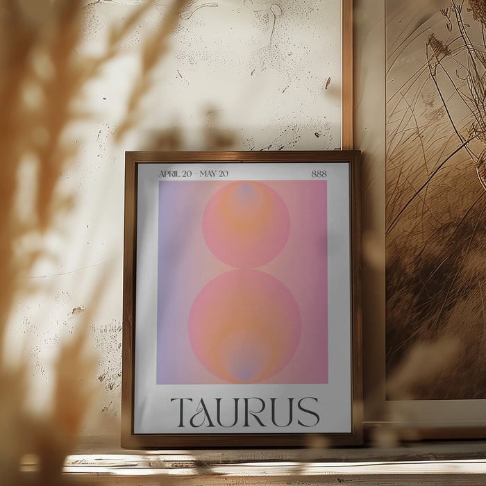 Taurus Framed Art Modern Wall Decor