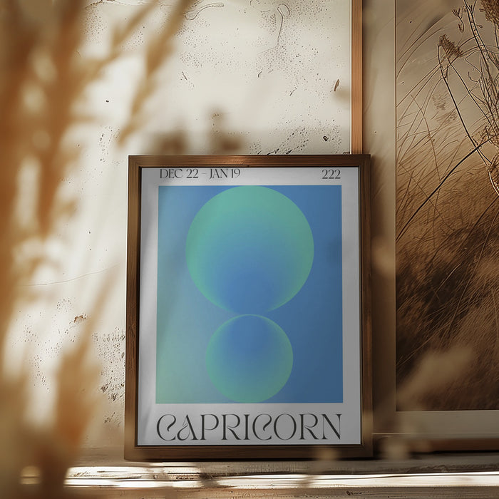 Capricorn Framed Art Wall Decor