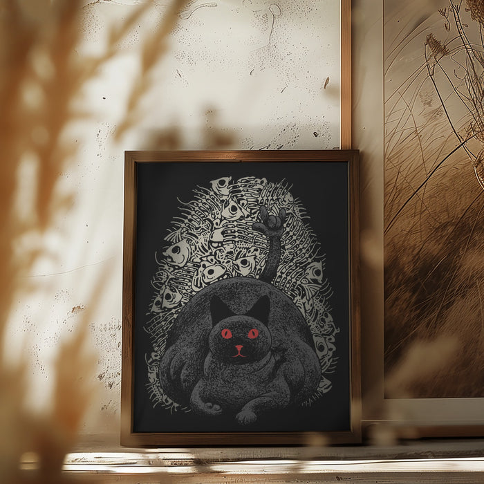 POSSESSED Framed Art Modern Wall Decor