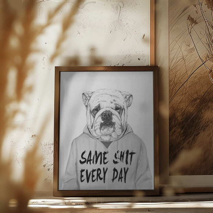 Same shit... Framed Art Modern Wall Decor