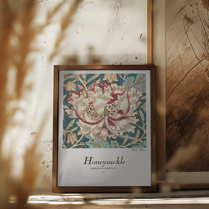 Honeysuckle Framed Art Modern Wall Decor