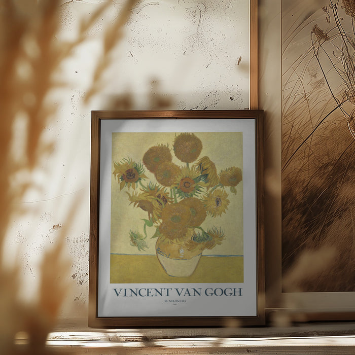 Sunflowers Framed Art Wall Decor