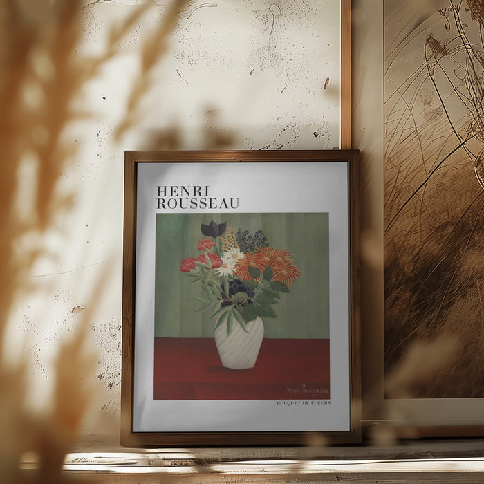 Bouquet De Fleurs Framed Art Wall Decor