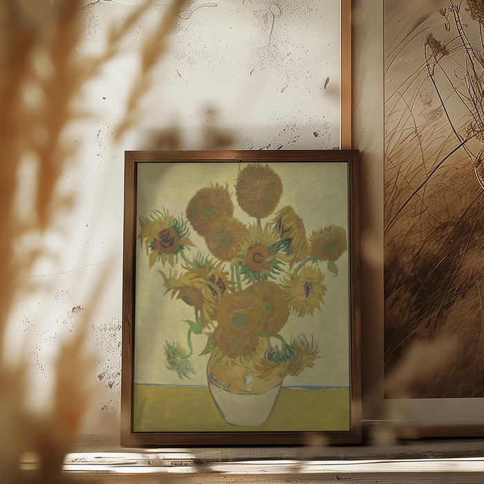 Sunflowers Framed Art Wall Decor