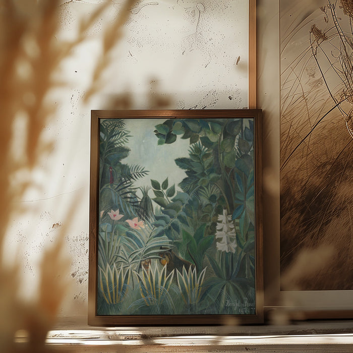 The Equatorial Jungle Framed Art Wall Decor