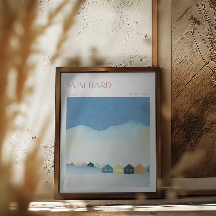 Svalbard, Norway Framed Art Wall Decor