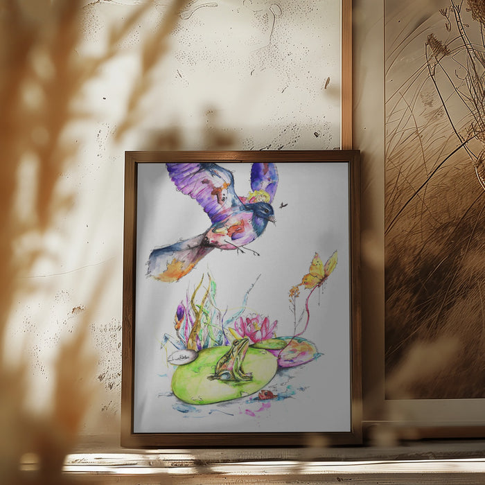 Thumbelina Framed Art Wall Decor