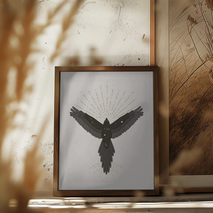 Spirit Bird Framed Art Wall Decor