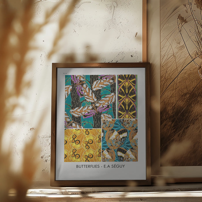 Butterflies 20 Framed Art Wall Decor