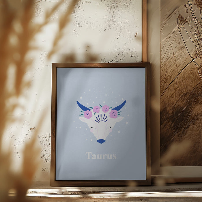 Taurus Framed Art Wall Decor