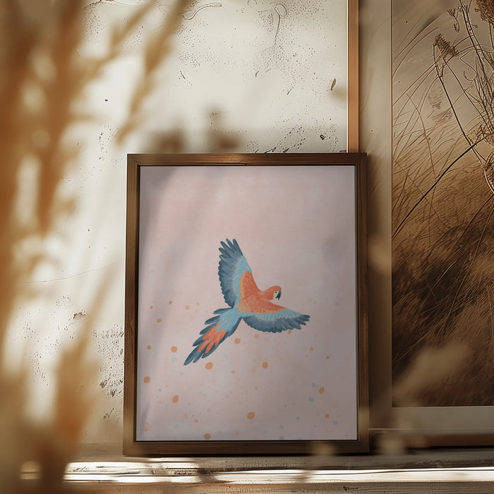 Fly With Me Framed Art Wall Decor