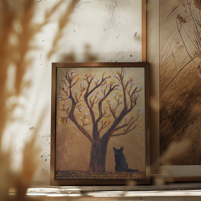 The Fox Tree Framed Art Wall Decor